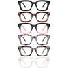 miyya Oprah Style Reading Glasses for Women, Cheaters Eyeglasses, Oversized