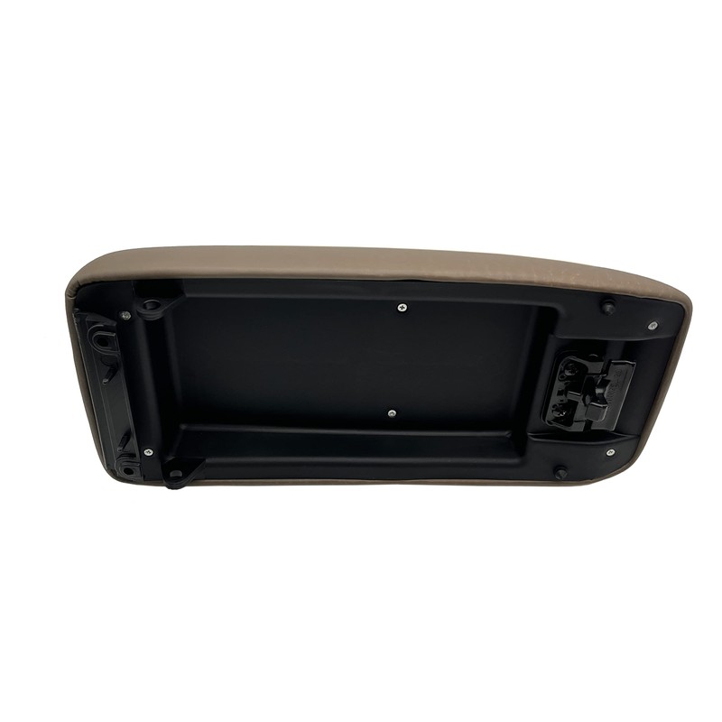 OKAY MOTOR Center Console Lid & Latch Brown for 1995-2000