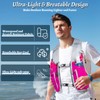 Zounich Running Vest with 500 ml Water Bottle, Ultralight Running