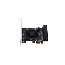 Tarjeta PCI Express, terminales de conexión de 7 Pines Tarjeta Serial ATA PCI E ampliamente aplicable para para Vista