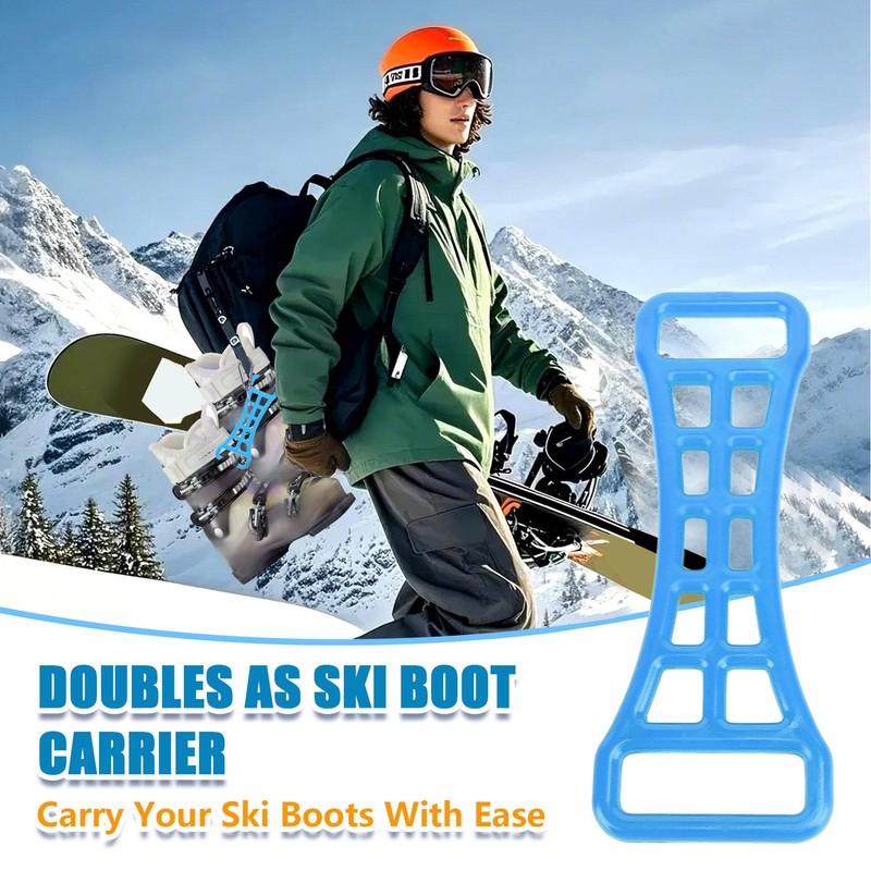 2pcs Ski Boot Buckle Lever Tool & Ski Boots Carrier