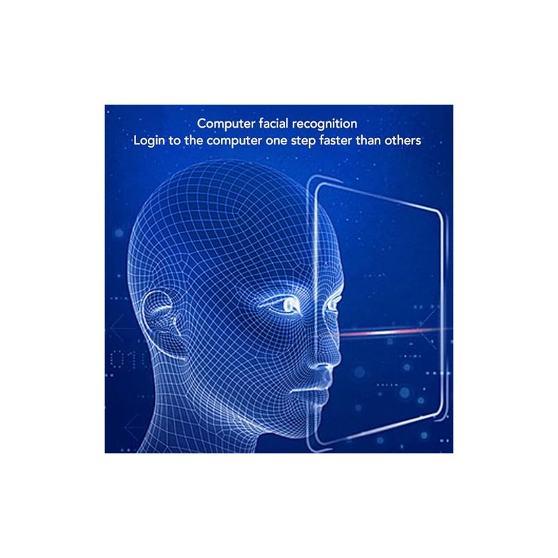 XUMIUZIY Webcam 1080P 30FPS con Hello, Webcam Reconocimiento Facial con