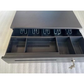 Exhivit Caja De Dinero Metálica, Punto De Venta Color Negro