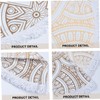 NOLITOY Mandala Round Beach Towel Bath Towel Beach Towels Oversized
