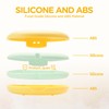 Gaboolo 2 Pack Retainer Case Ultra-slim Aligner Case with Vent