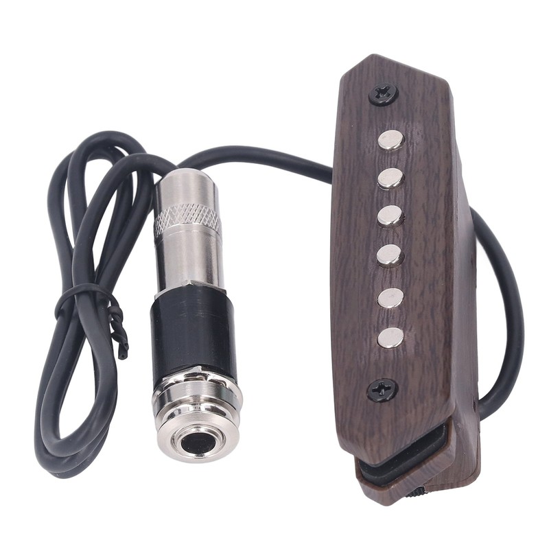 Soundhole Pickup Acoustic Folk Guitar Amplifier Punch Free Replacement Parts