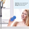 Silicone Bath Brush Men Women Soft Double Sided Exfoliating Massage