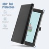 Bige for BOOX Tab Mini C Rotating Case,360 Degree Rotary