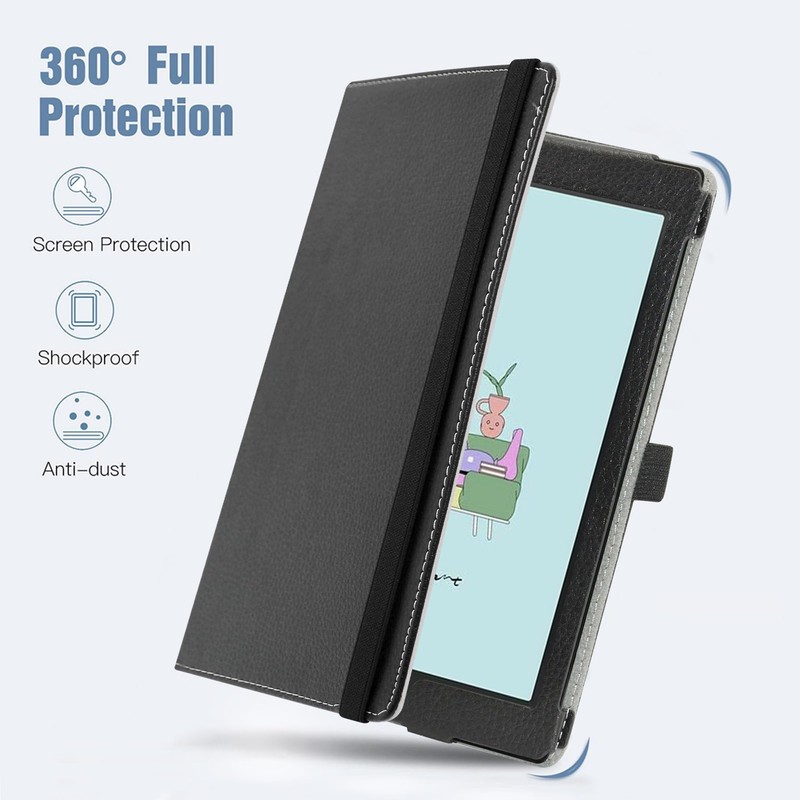 Bige for BOOX Tab Mini C Rotating Case,360 Degree Rotary