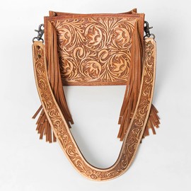 American Darling Messenger Hand Tooled Genuine Leather Western Women Bag Handbag Purse | Messenger Bag for Women | Cute Messenger Bag | Messenger Purse | Travel Messenger Bag
