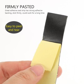 SEWACC Sound Proof Foam Panels 2 Roll Noise Reduction Window Inserts Soundproof Noise Cancelling Door Seal Foam Tape Seal Strip for Door Window Insulation Acoustic Panels