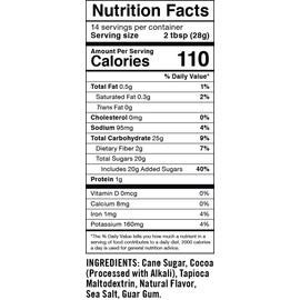 Castle Kitchen Classic Caramel Dark Chocolate - Dairy-Free, Vegan Premium Hot Chocolate Mix - Just Add Water - 14 oz (Pack of 2)