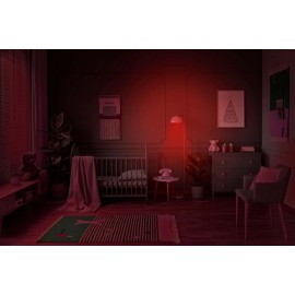 Hooga Sleep Light Bulb - Blue Light Blocking Red Night Light, 625nm for Healt...