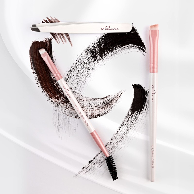 Luvia Eyebrow Brush Set, Prime Brow Kit, Brush Set, Makeup