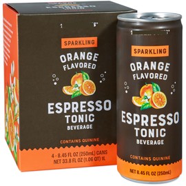 Trader J's Sparkling Orange Espresso Tonic - 4 cans 8.45oz each