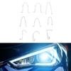 9pcs Bulb Retaining Spring Clips, Universal Headlight Retainer Spring Clips