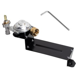 64865 Grill Valve Regulator for Weber Q2000 Q2200 Series Gas Grills, Regulator Compatible with Weber54060001, 396002, 566001, 566002 Grill Models, Replacement for Weber 64865 Gas Regulator