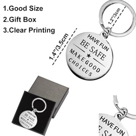 Lapsia Funny Keychain Gifts for Teen Boys & Girls – Cool Accessories for Teens, Stocking Stuffers for Teenagers, Christmas Birthday Gag Gifts for Tween Boys Girls Age 10-21 (Silver)