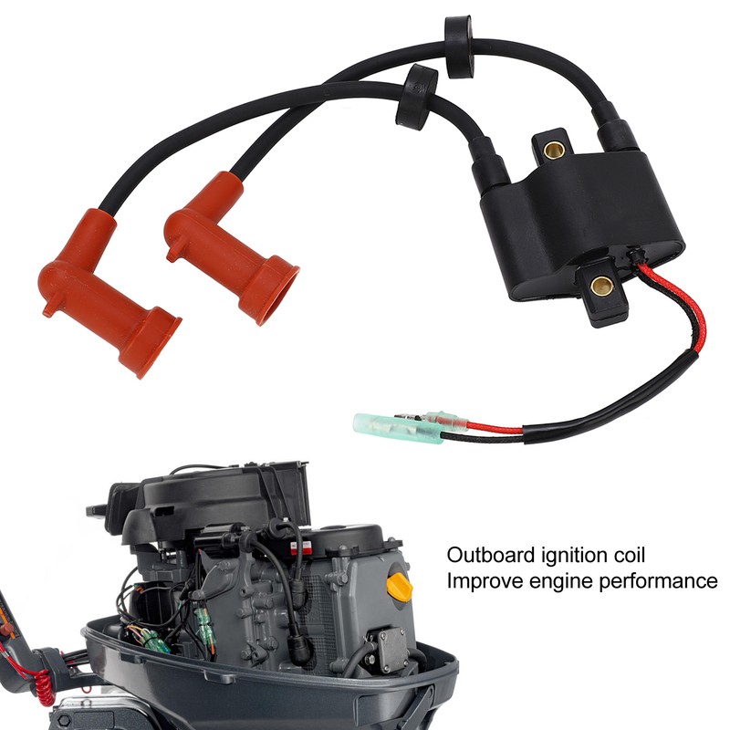 Outboard Ignition Coil Vibration Resistant Sensitive Fit for 9.9D 15D