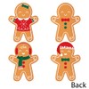 Big Dot of Happiness Gingerbread Christmas - Decorations DIY Gingerbread