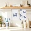 2Pcs Chinoiserie Dachshund Kitchen Towels, Weiner Dog Gifts for Women