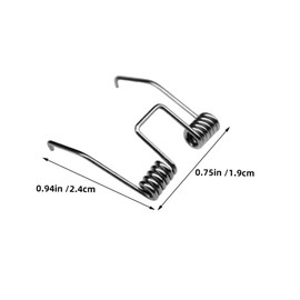 SAFIGLE 6pcs Replacement Springs for Electric Clippers Durable Stainless Steel Tension Springs for Hair Cutting Machines Quick Replacement Design Noise Reduction for Pet Grooming