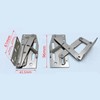 LOVIVER 2Pcs Tip Out Tray Hinges Flip Down Door Support