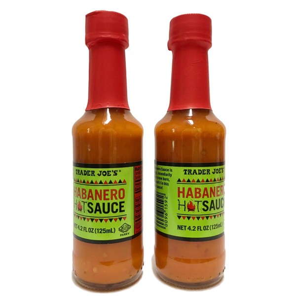 Trader Joes Habanero Hot Sauce - Two Bottles