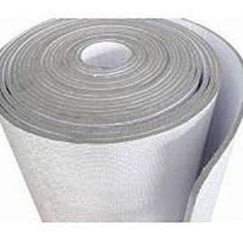 NASATEK Foam Core Reflective Insulation Garage Door White Foil 21IN x 16ft Roll