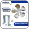 Appli Parts APFM-161E 16W Condenser and Evaporator Fan Motor 115V