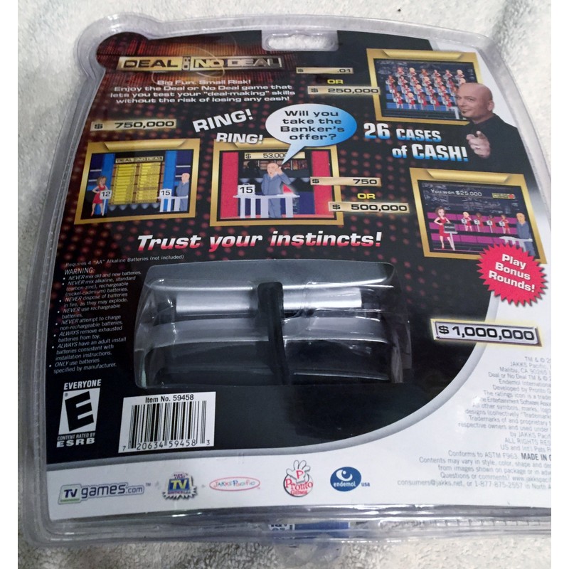 Jakks Deal Or No Deal TV Game