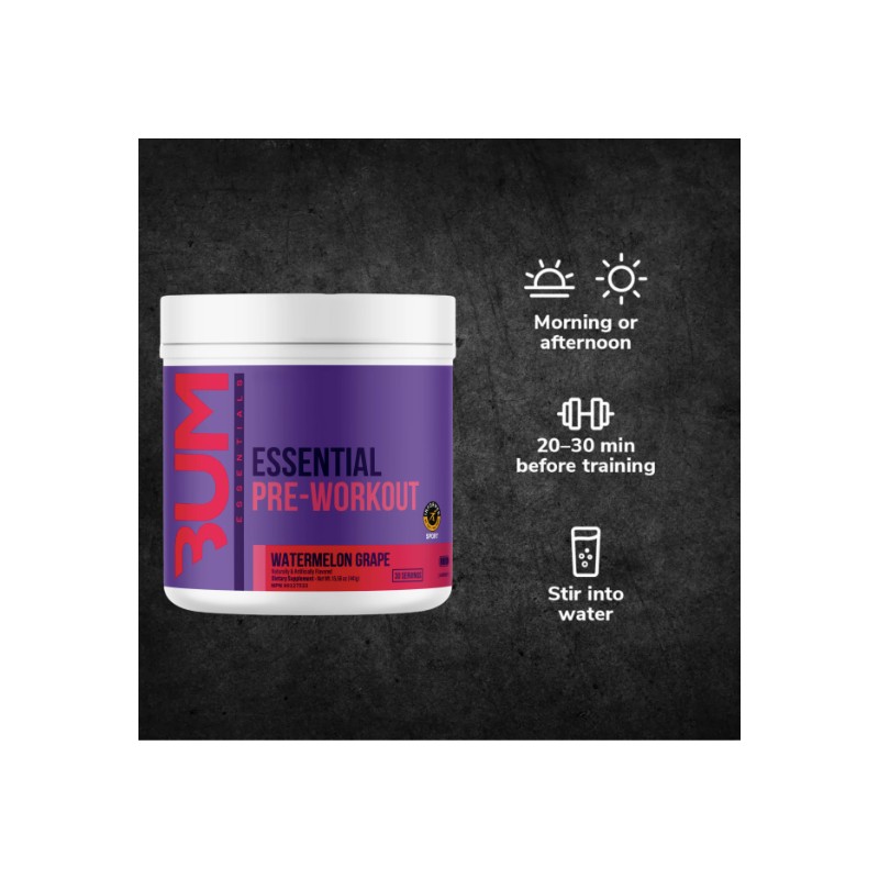 BUM Essential Pre Workout Powder | Chris Bumstead Signature Essential