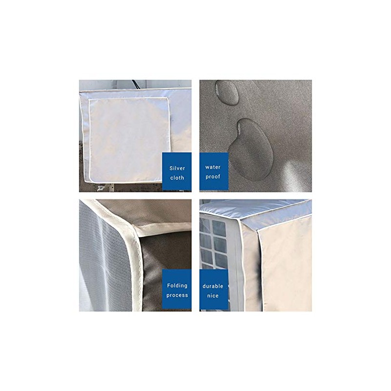 Stecto Air Conditioning Cover Dustproof Waterproof UV Protection Outdoor Window