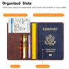 Fintie Passport Cover - Premium Faux Leather Passport Protective Cover