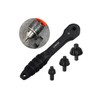 3 in 1 Ratchet Drill Chuck Key Wrench, Universal Ratchet