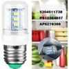 MIFADLE 2025 2 Pcs Upgraded KEI D34L 5304511738 Refrigerator Bulb