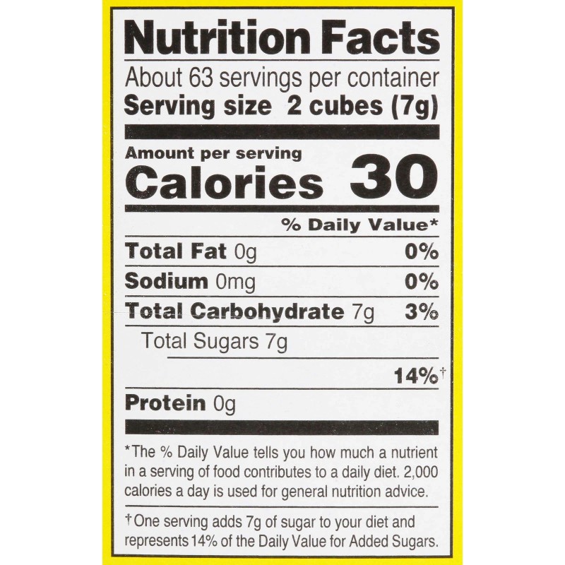 Domino Premium Pure Cane Sugar Dots Sugar Cubes 16 Ounce