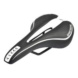 Ruifu Bicycle Saddle, No Buttock Pain, Cushion, Thick, Memory Foam, Shock Absorbing, Breathable, Perforated, For Road Bikes, Mountain Bikes, Cross Bikes, Waterproof, Soft Saddle (White)