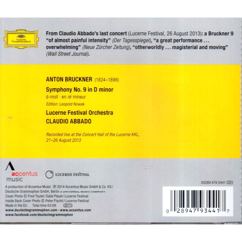 Bruckner: Symphony No. 9