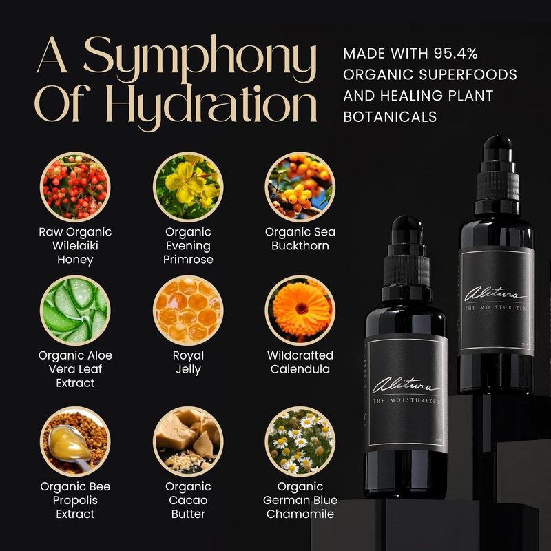 Alitura Naturals Face Moisturizer for Men & Women – 50ml