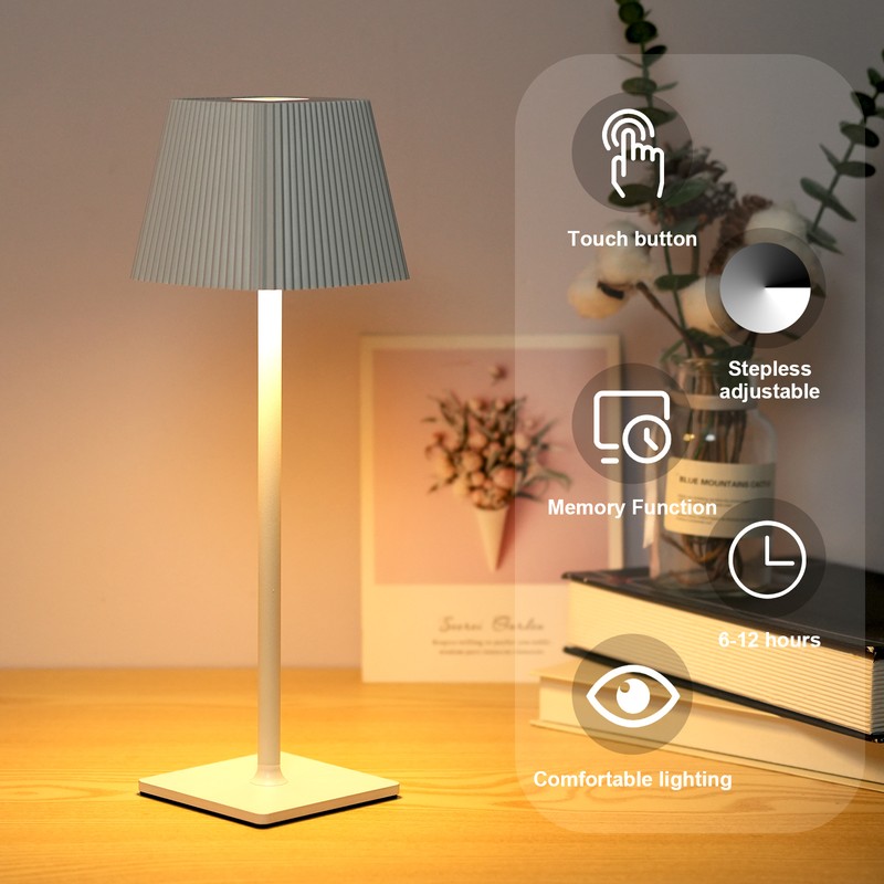 Neoglint LED Table Lamp Modern LED Desk Lamp with Touch