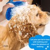 Dog Grooming Brush, Lilpep Pet Shampoo Bath Brush Soothing Massage