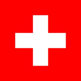 Premium Flags – 90 x 150 cm / 150 cm 90 cm – Made of Polyester with Golden Eyelets – Durable and Weatherproof (Switzerland)