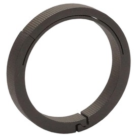 KOYOKOMA Round Titanium Key Ring, Lightweight, Titanium Keys, Circular Key Chain, Durable, Ring Accessory, Connection