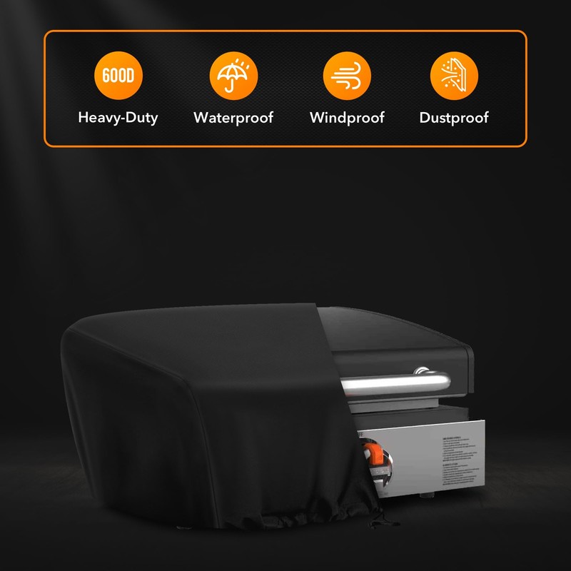 Heavy Duty Grill Cover Compatible with 1814 Blackstone 17 Inch