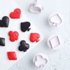 8 Pieces Poker Playing Bridge Plastic Cookie Cutter Playing Card