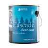 Sashco Cascade Top Coat, 1 Gallon Pail, Clear Matte (Pack
