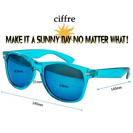 Ciffre Nerd Retro Look Sunglasses, Pilot’s Glasses, Vintage Look - Approx. 80 Different Models, Many Colours, Vari 2 -