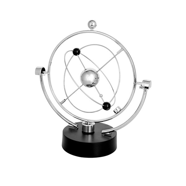 STOBOK Perpetual Motion Toy Electric Swing Ball Magnetic Milky Way