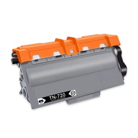 1 Pack TN720 Black Toner Cartridge - Replacement for Brother TN-720 TN720 Toner HL-5440D HL-5450DN HL-5470DW HL-5470DWT HL-6180DW HL-6180DW DCP-8110DN DCP-8150DN DCP-8155DN Printer